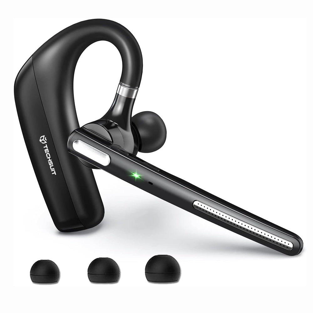 Handsfree Bluetooth Techsuit PowerTalks G6, MultiPoint, A2DP, Черен