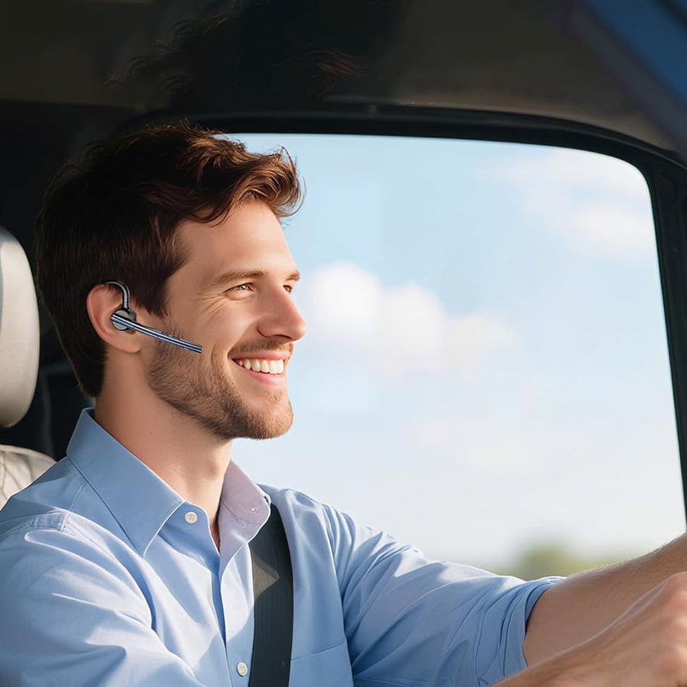 Handsfree Bluetooth Techsuit Vocelis Pro CB4, A2DP, Синьо