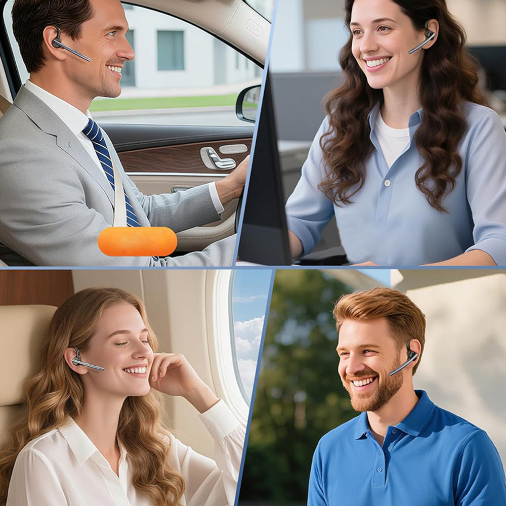 Handsfree Bluetooth Techsuit Vocelis Pro CB4, A2DP, Синьо