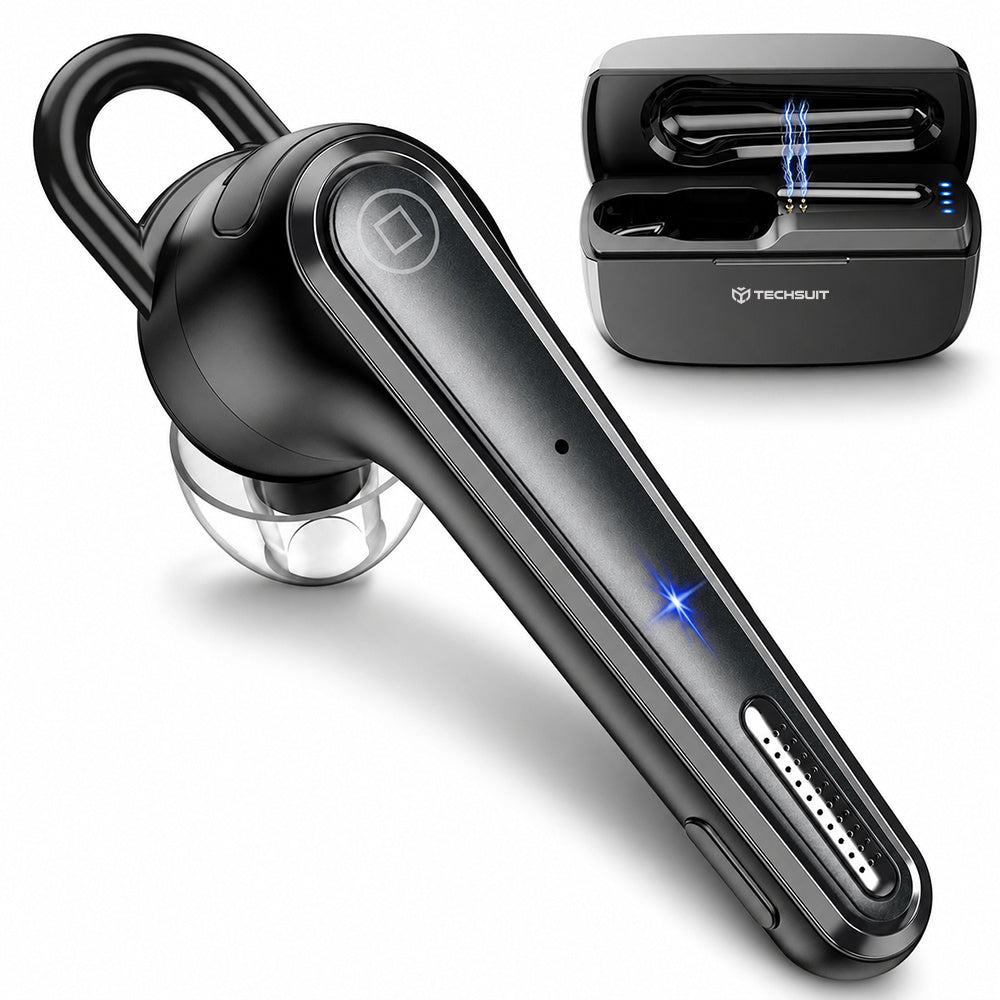 Handsfree Bluetooth Techsuit Voicera CB3, A2DP, Черен