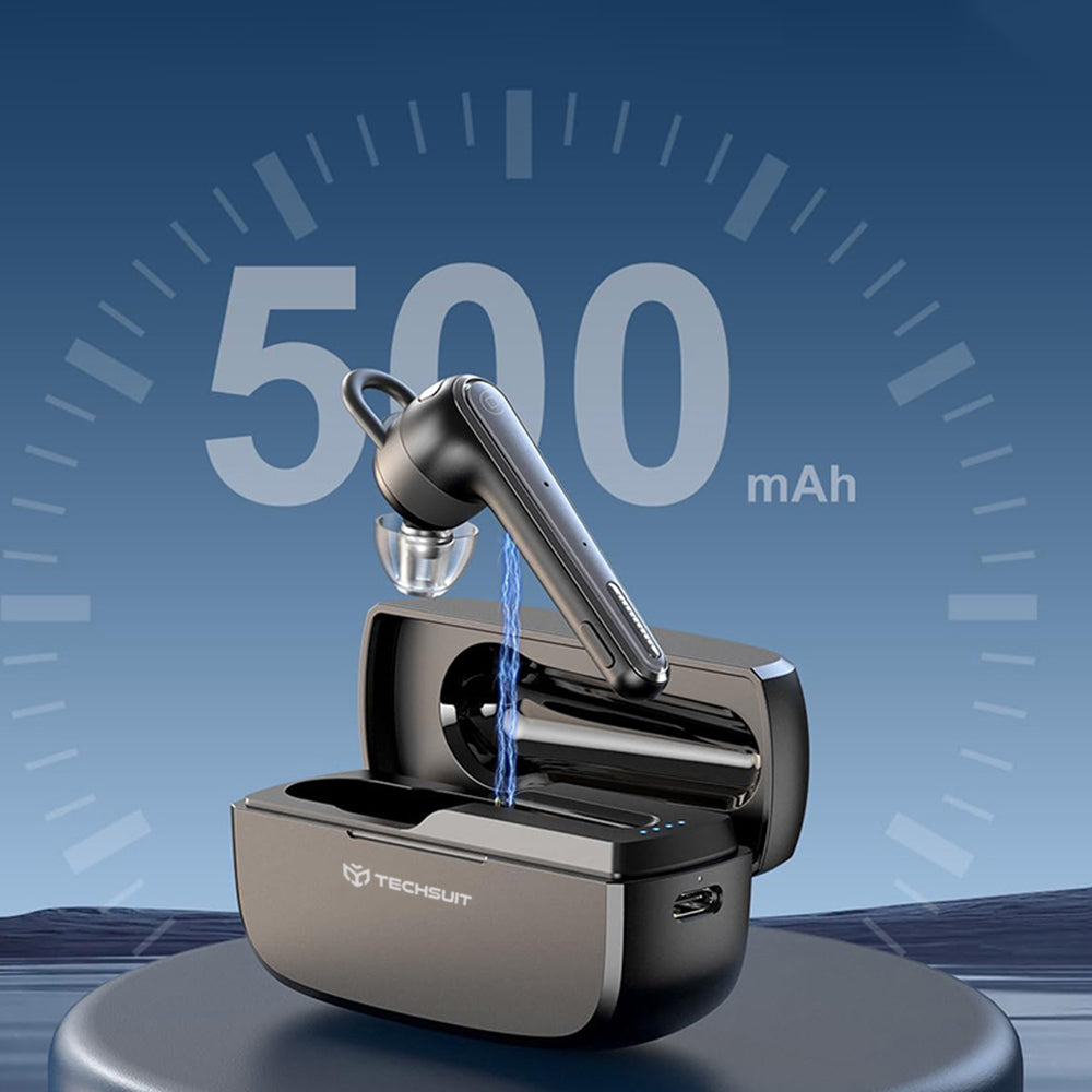 Handsfree Bluetooth Techsuit Voicera CB3, A2DP, Черен
