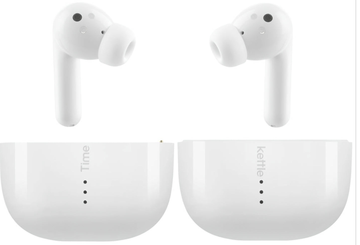 Безжични слушалки Bluetooth Timekettle M3 Translator, TWS, ANC, Бял