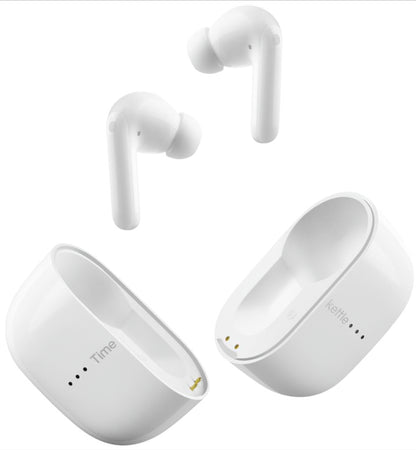 Безжични слушалки Bluetooth Timekettle M3 Translator, TWS, ANC, Бял