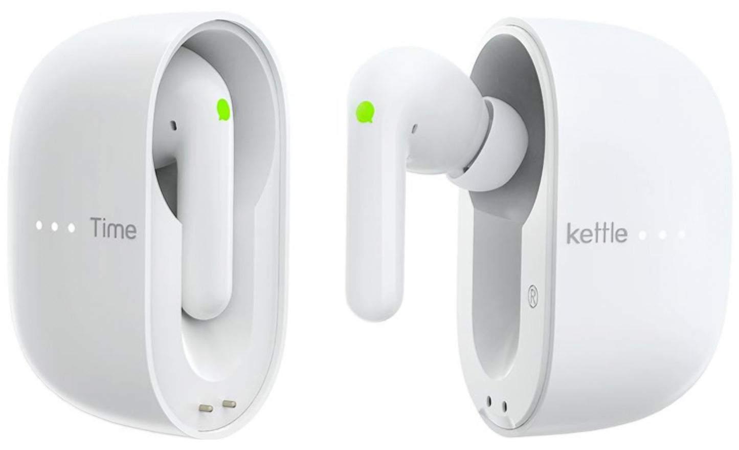 Безжични слушалки Bluetooth Timekettle M3 Translator, TWS, ANC, Бял