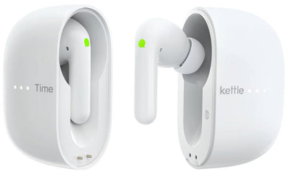 Безжични слушалки Bluetooth Timekettle M3 Translator, TWS, ANC, Бял