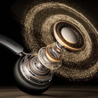 Handsfree Bluetooth UGREEN HiTune Studio Plus HP207, A2DP, ANC, Бежов