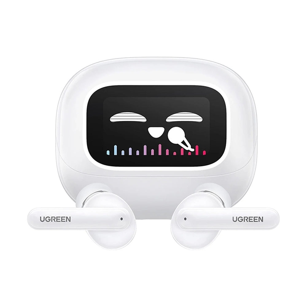Handsfree Bluetooth UGREEN HiTune T6 Magic WS211, TWS, ANC, MultiPoint, Бял