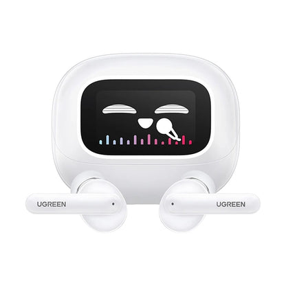 Handsfree Bluetooth UGREEN HiTune T6 Magic WS211, TWS, ANC, MultiPoint, Бял