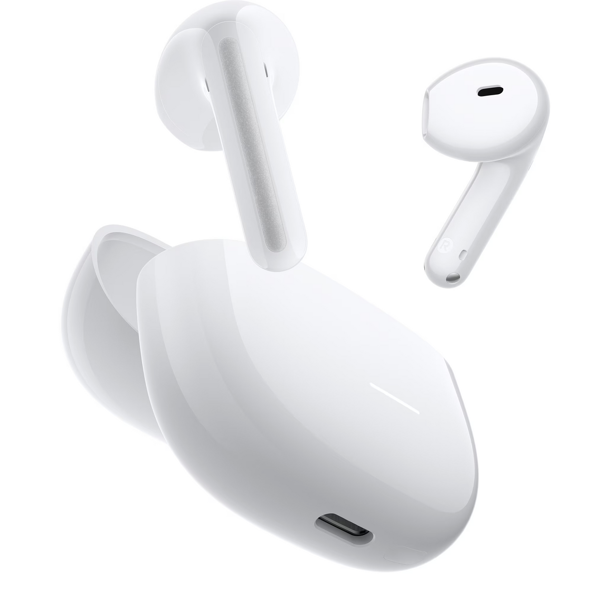 Слушалки Handsfree Bluetooth Xiaomi Redmi Buds 8 Active, TWS, MultiPoint, Бял BHR08JUGL