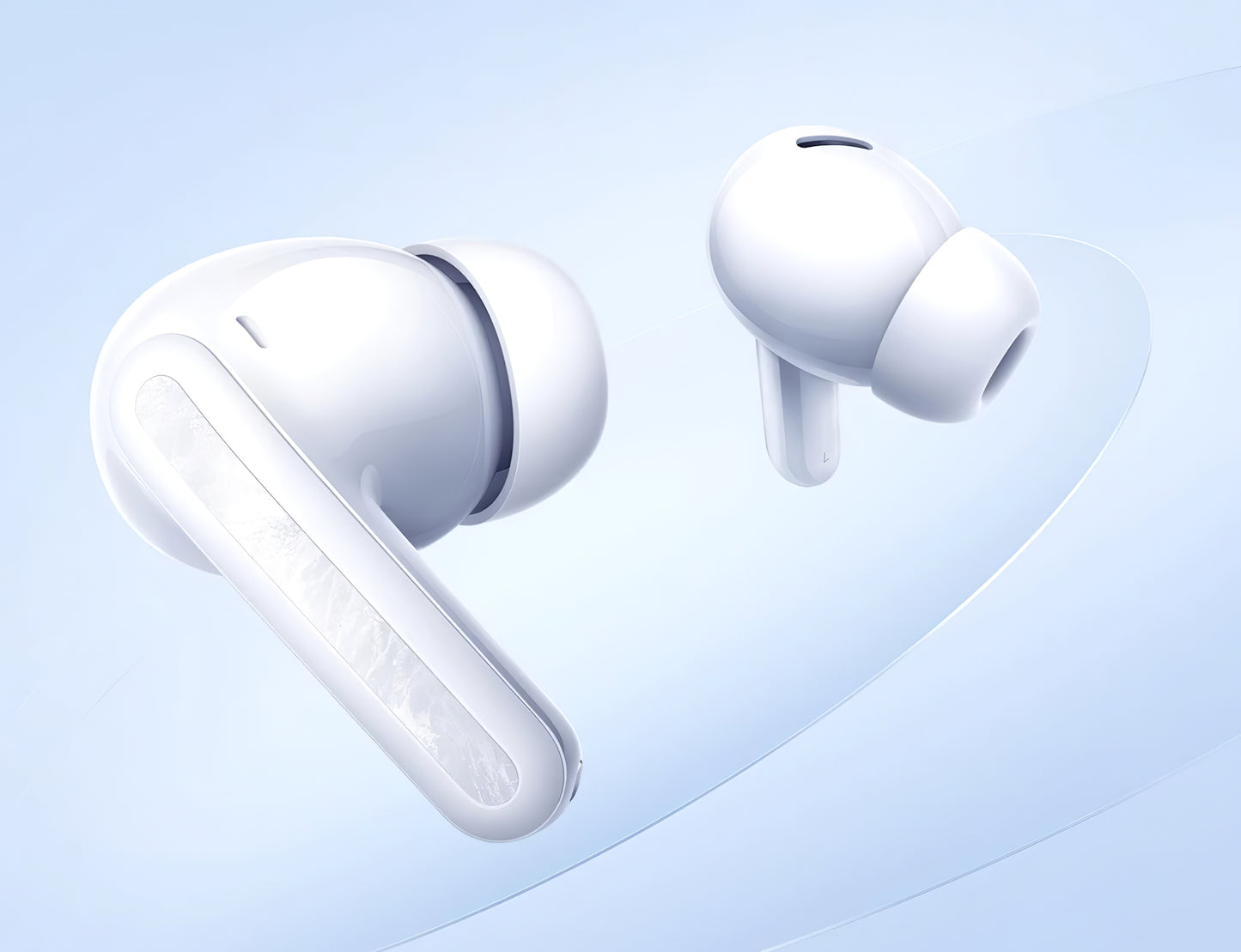 Bluetooth хендсфри Xiaomi Redmi Buds 5 Pro, TWS, ANC, бяло BHR7662GL