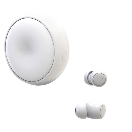 Безжични слушалки Bluetooth XO Design G1, TWS, Бели