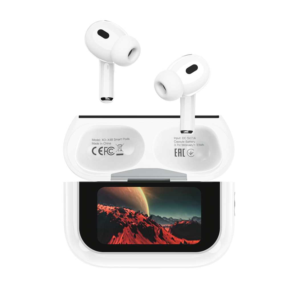 Безжични слушалки Bluetooth XO Design X48 5-то поколение, TWS, бели