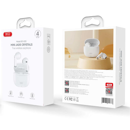 Handsfree Bluetooth XO Design X33, TWS, Бял