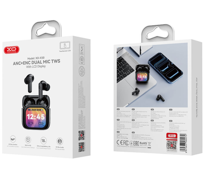 Handsfree Bluetooth XO Design X50, TWS, ANC, Черен