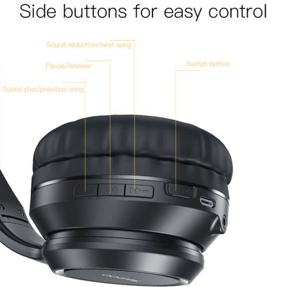 Handsfree Bluetooth Yesido EP03, A2DP, Черен