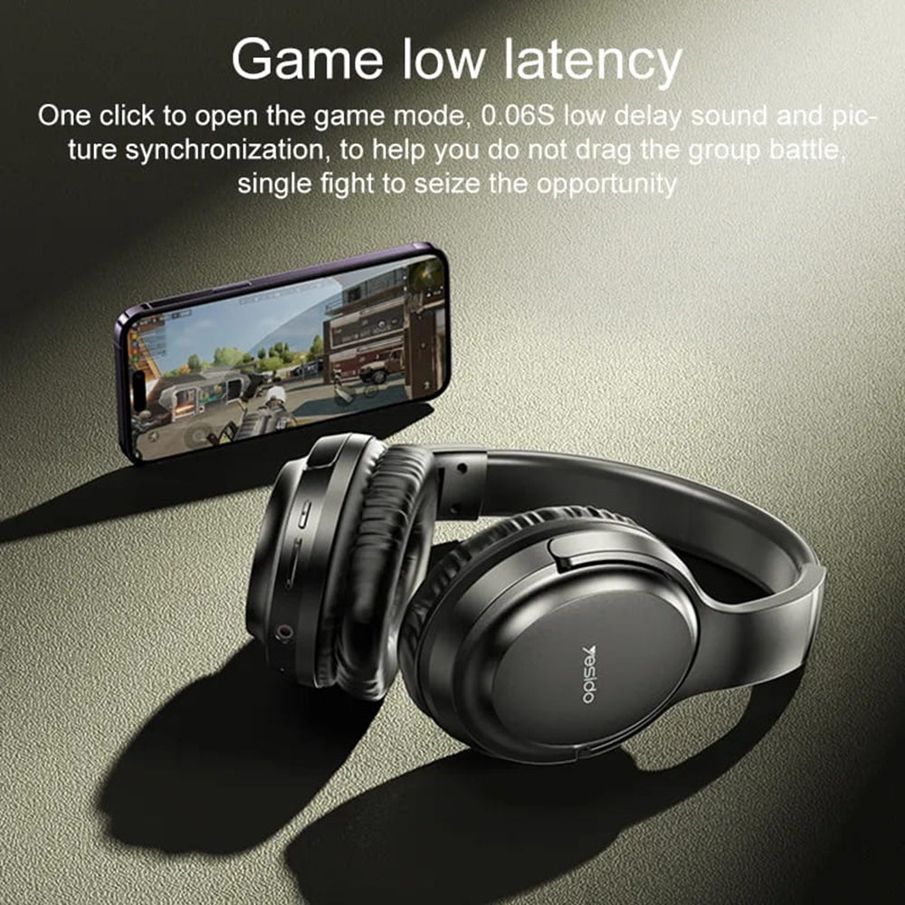 Handsfree Bluetooth Yesido EP04, A2DP, Черен
