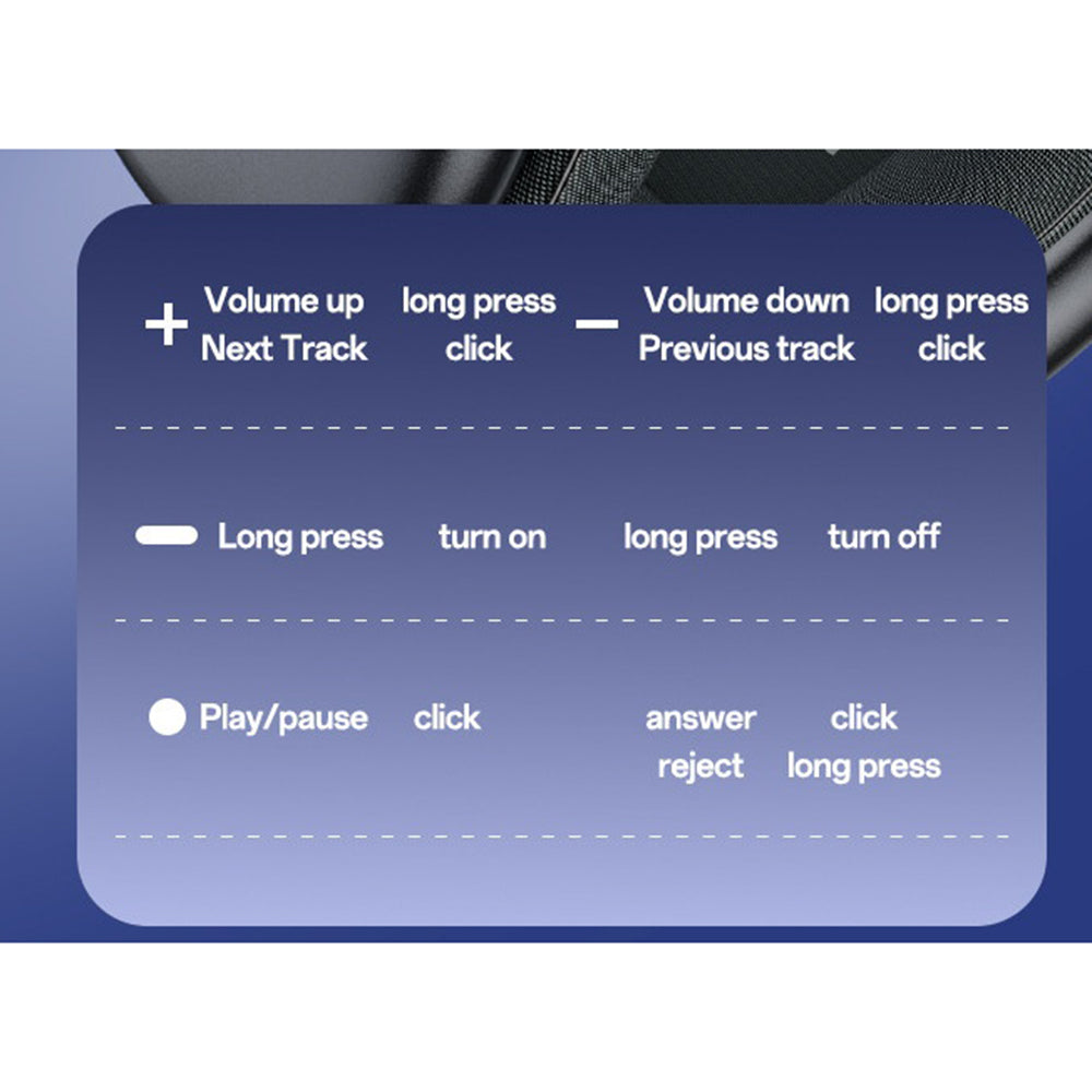 Handsfree Bluetooth Yesido EP10, A2DP, Черен