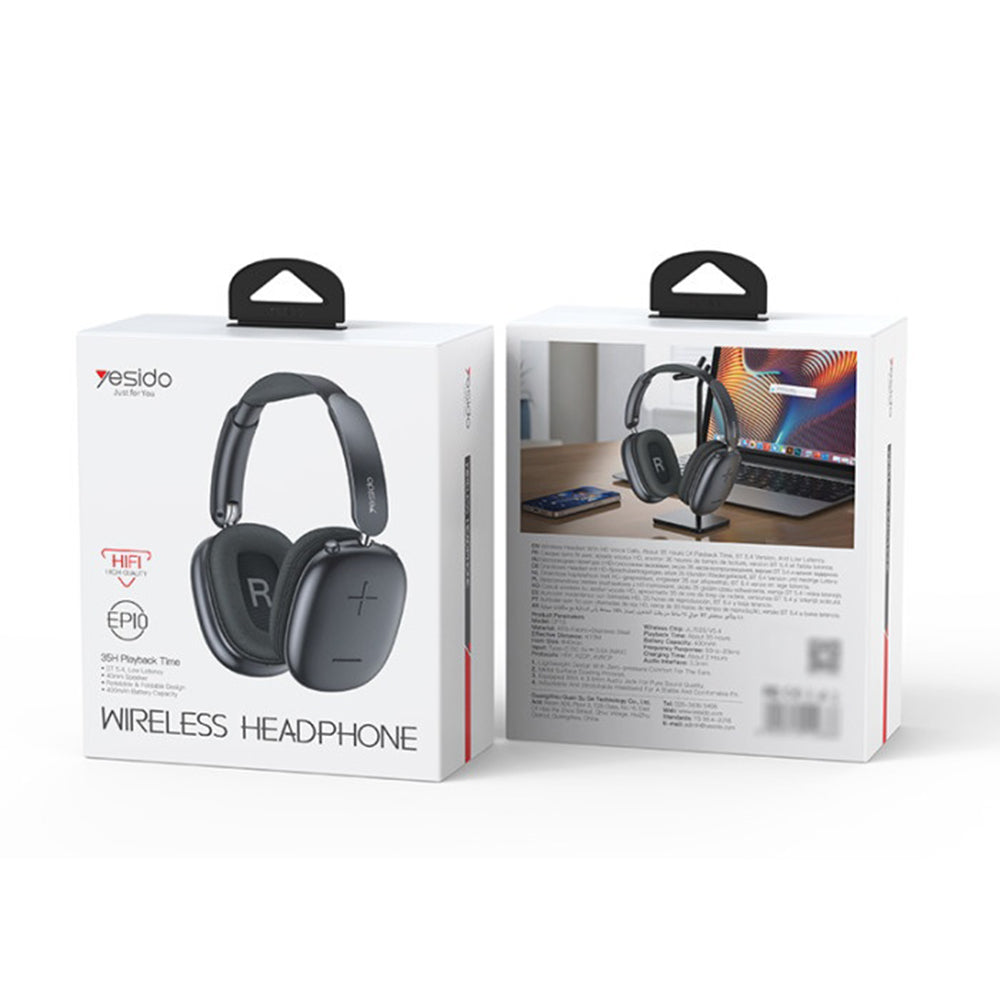 Handsfree Bluetooth Yesido EP10, A2DP, Черен