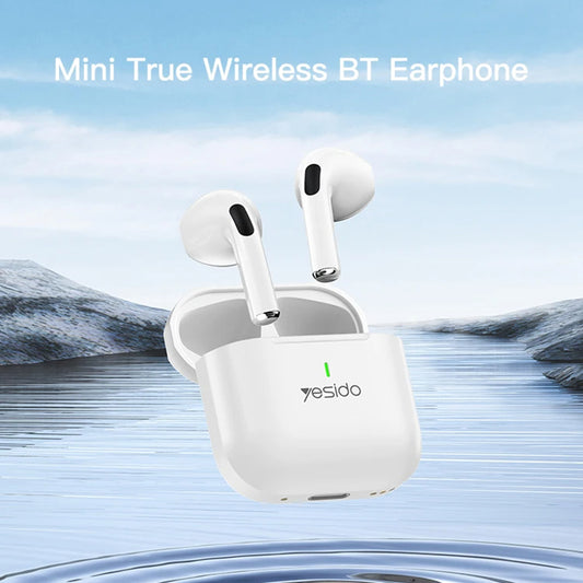 Handsfree Bluetooth Yesido TWS17, TWS, Бял