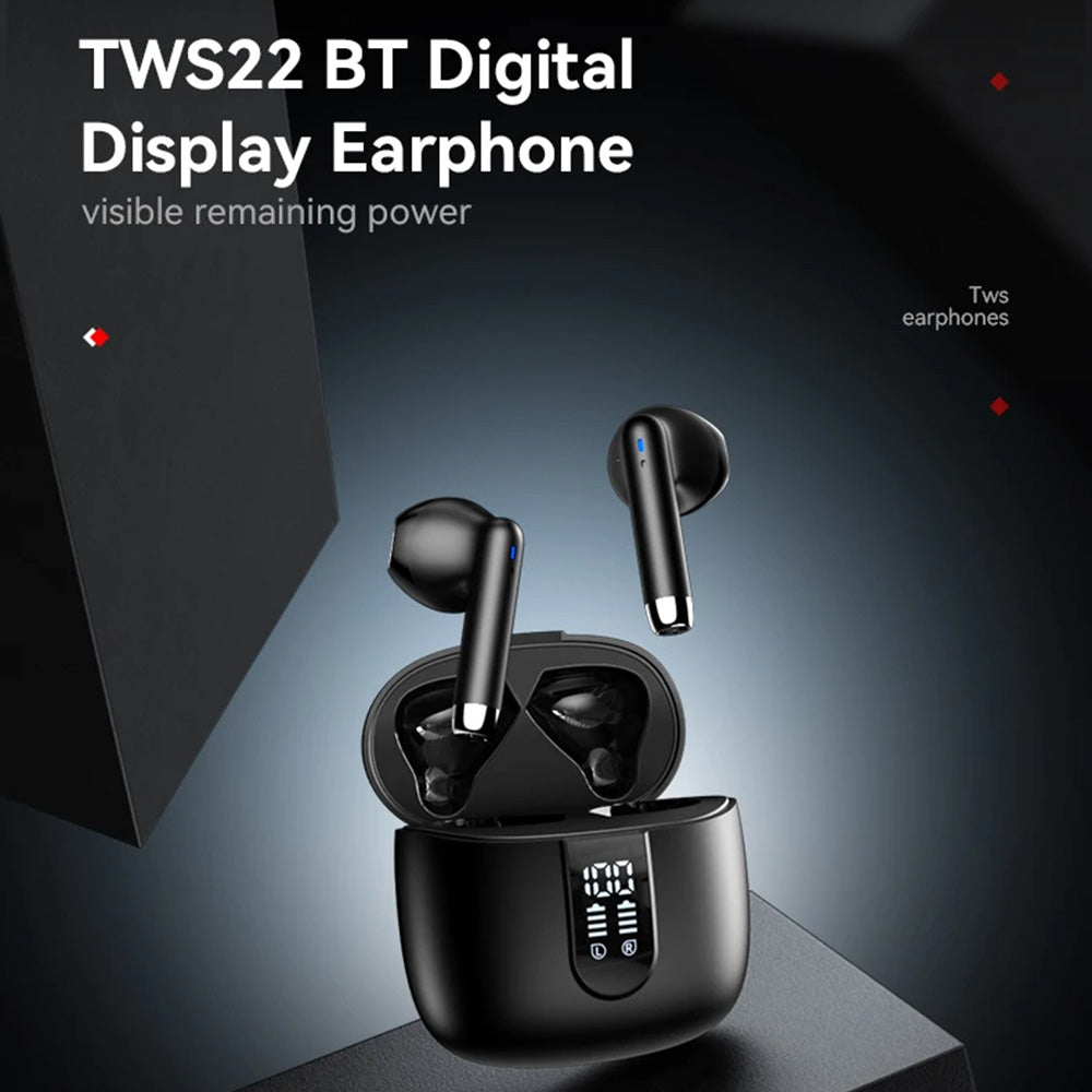 Handsfree Bluetooth Yesido TWS22, TWS, Черен