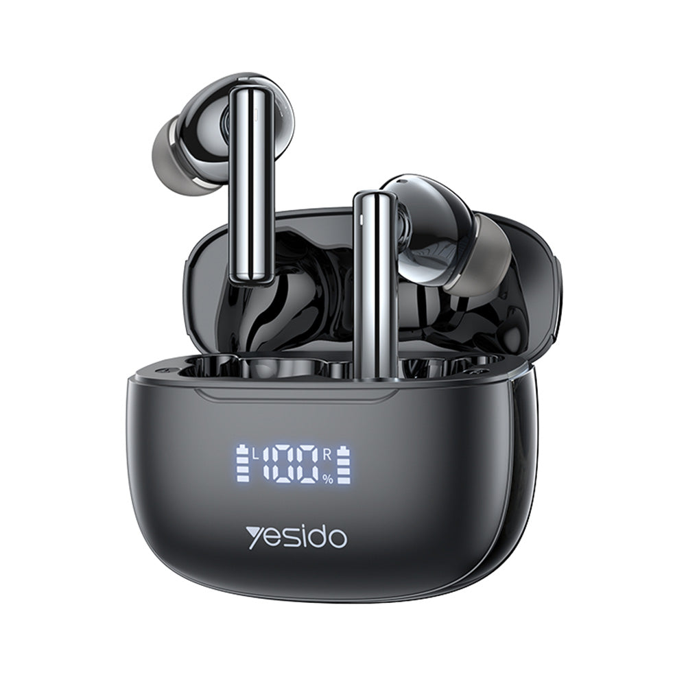 Handsfree Bluetooth Yesido TWS23, TWS, ANC, Черен