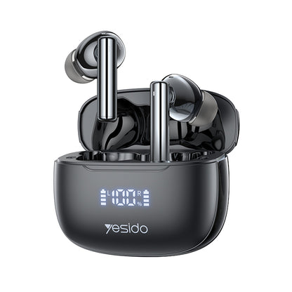 Handsfree Bluetooth Yesido TWS23, TWS, ANC, Черен