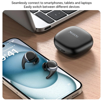 Handsfree Bluetooth Yesido TWS30, TWS, ANC, Черен