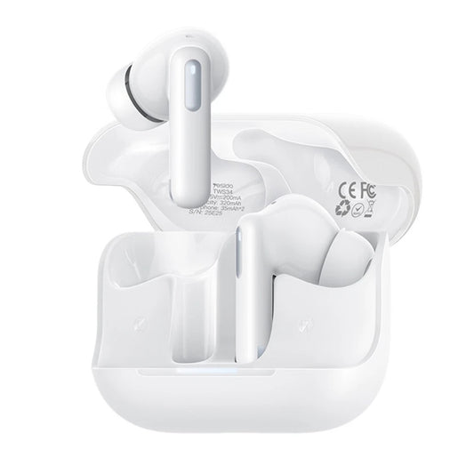 Handsfree Bluetooth Yesido TWS34, TWS, ANC, Бял