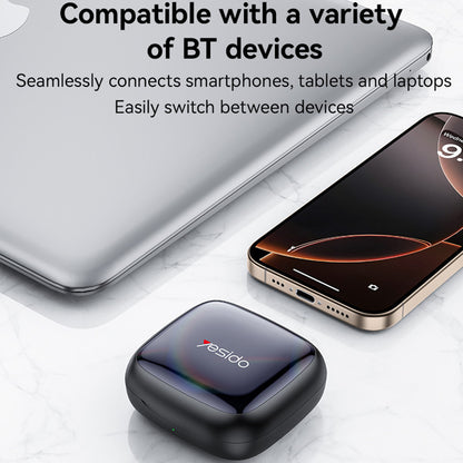 Handsfree Bluetooth Yesido YSP24, TWS, Черен