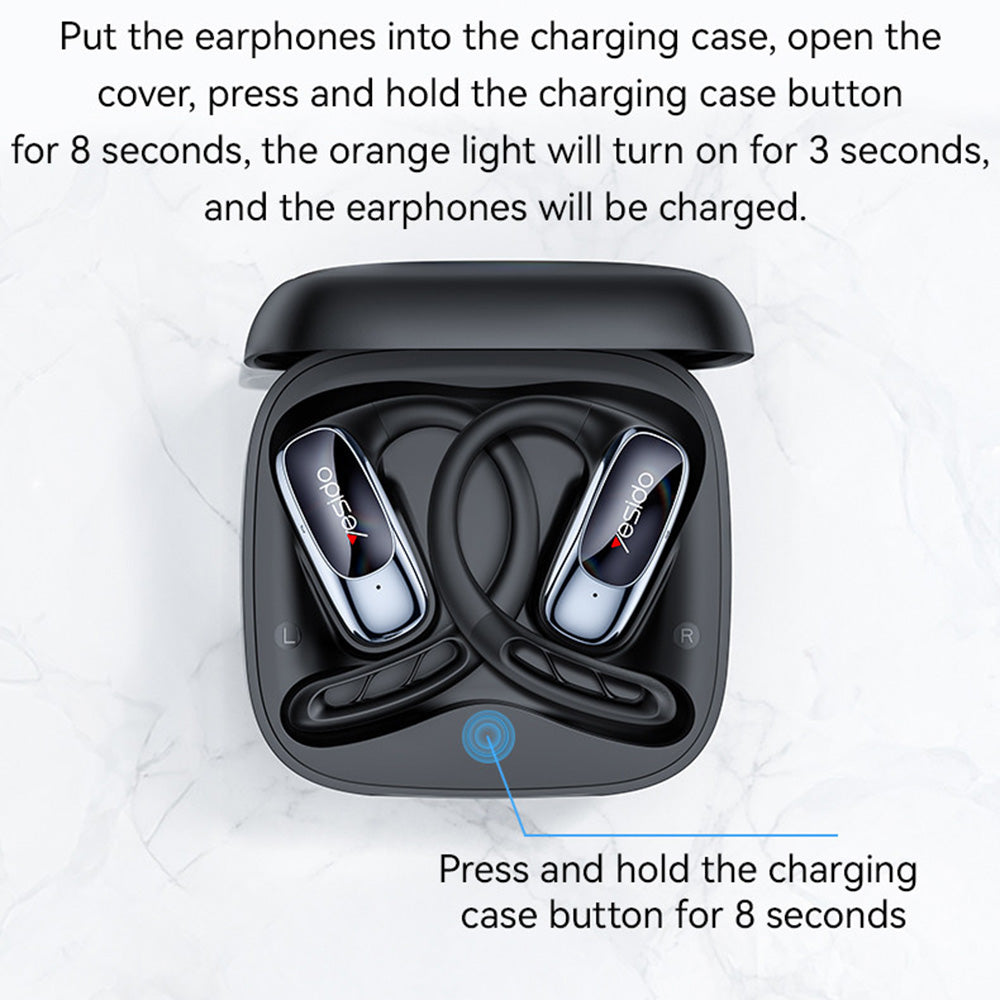 Handsfree Bluetooth Yesido YSP24, TWS, Черен
