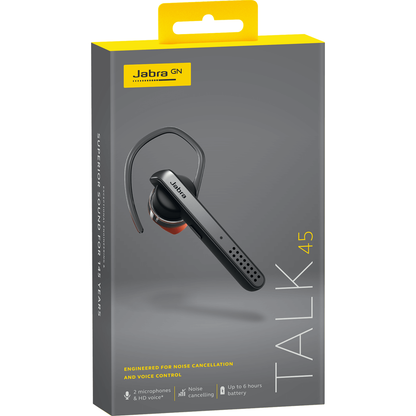 Bluetooth хендсфри Jabra Talk 45, A2DP, сребрист