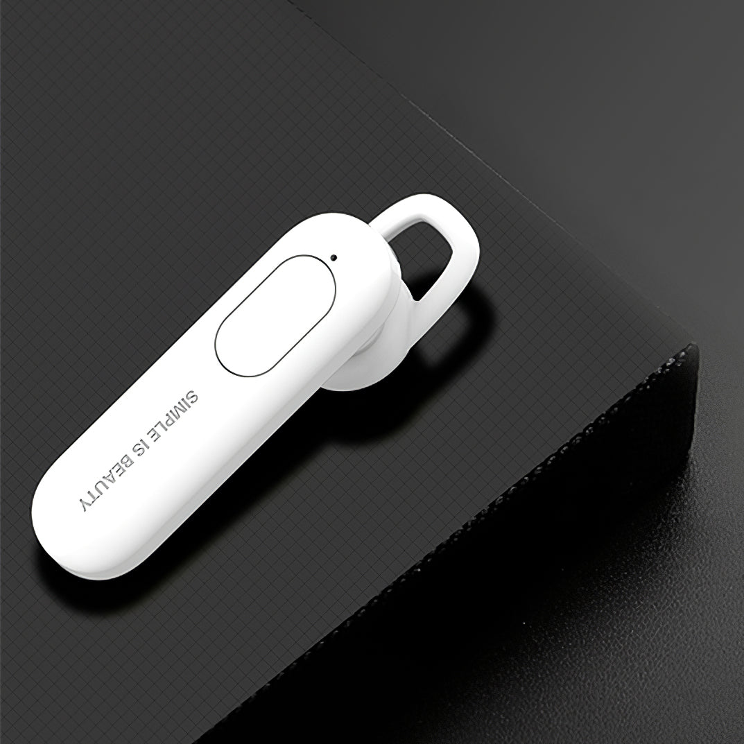 Слушалка Bluetooth XO Design BE4, MultiPoint, A2DP, Бяла
