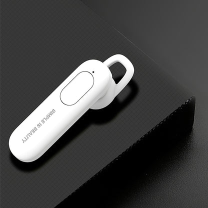 Слушалка Bluetooth XO Design BE4, MultiPoint, A2DP, Бяла