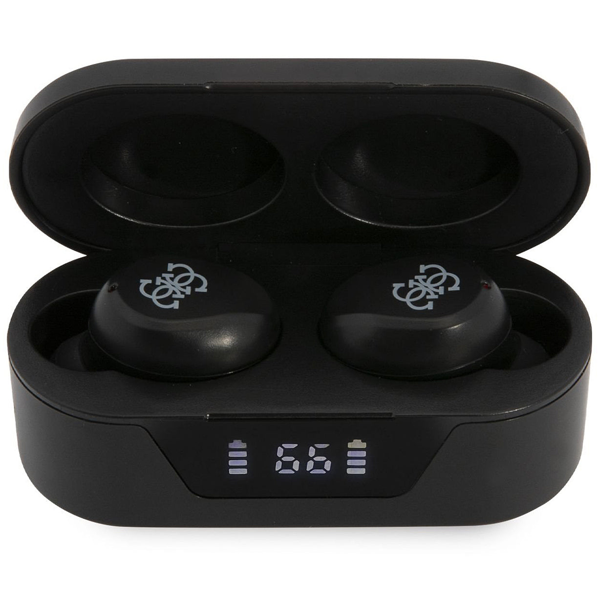 Handsfree Bluetooth Guess Classic Logo, TWS, Черен