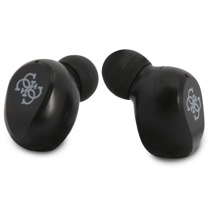 Handsfree Bluetooth Guess Classic Logo, TWS, Черен