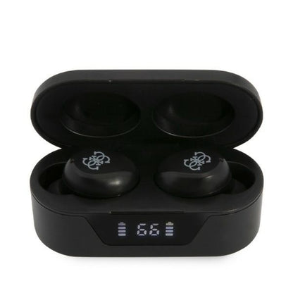 Handsfree Bluetooth Guess Classic Logo, TWS, Черен