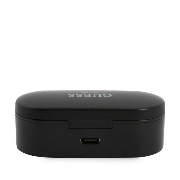 Handsfree Bluetooth Guess Classic Logo, TWS, Черен