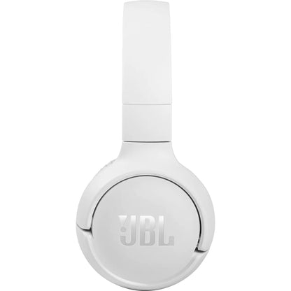 Bluetooth хендсфри JBL Tune 510BT, MultiPoint, A2DP, бял JBLT510BTWWHTEU