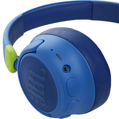 Хендсфри Bluetooth JBL JR460 Kids NC, MultiPoint, A2DP, ANC, син JBLJR460NCBLU