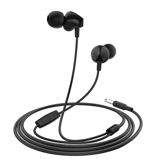 Слушалки с микрофон 3.5 мм HOCO M60 Perfect Sound, Черен