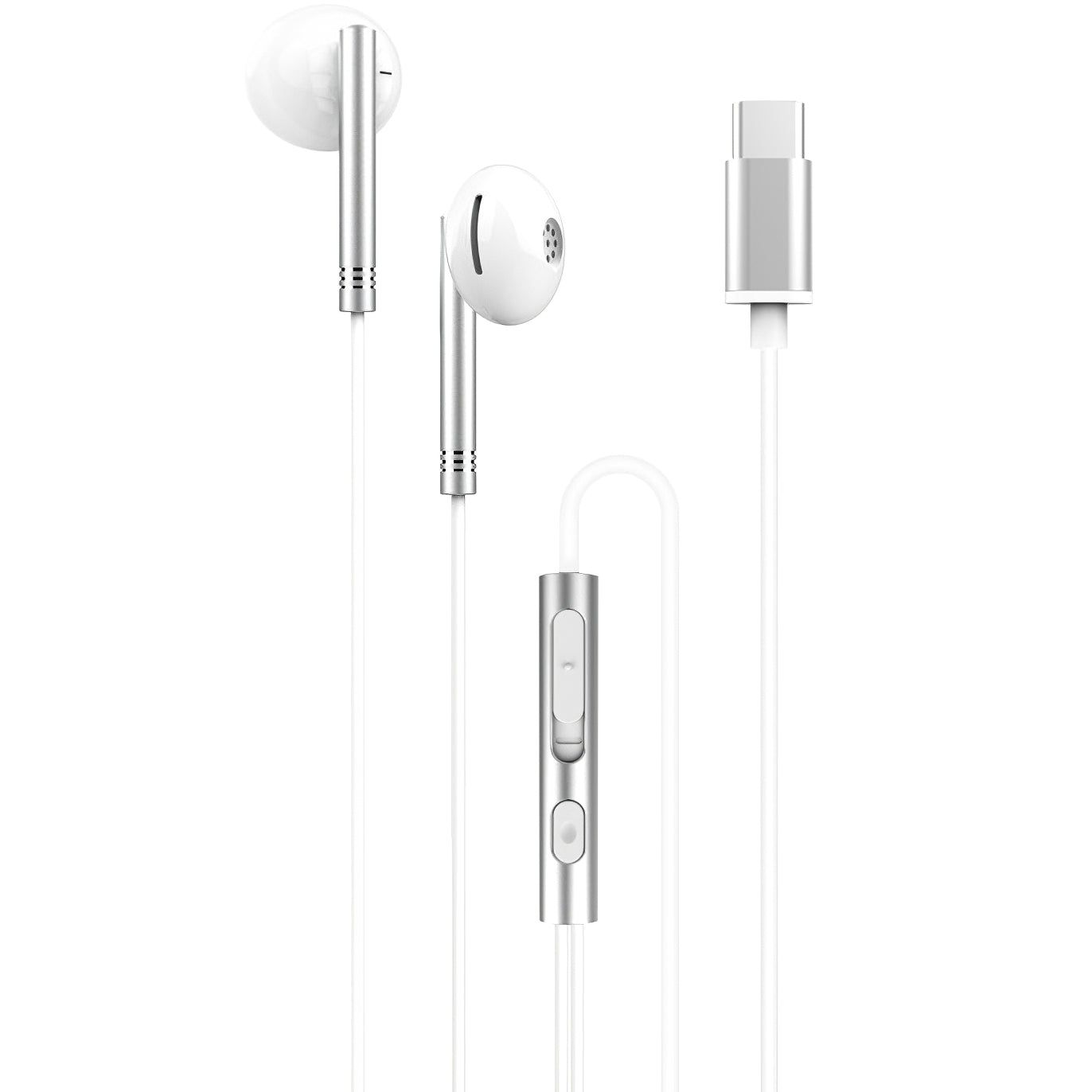 Handsfree USB-C XO Design EP29, Сребрист