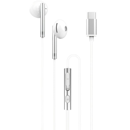 Handsfree USB-C XO Design EP29, Сребрист