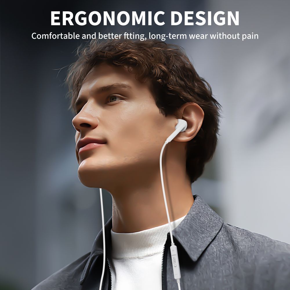 Handsfree Lightning Tech-Protect Ultraboost Core G2, Бял 