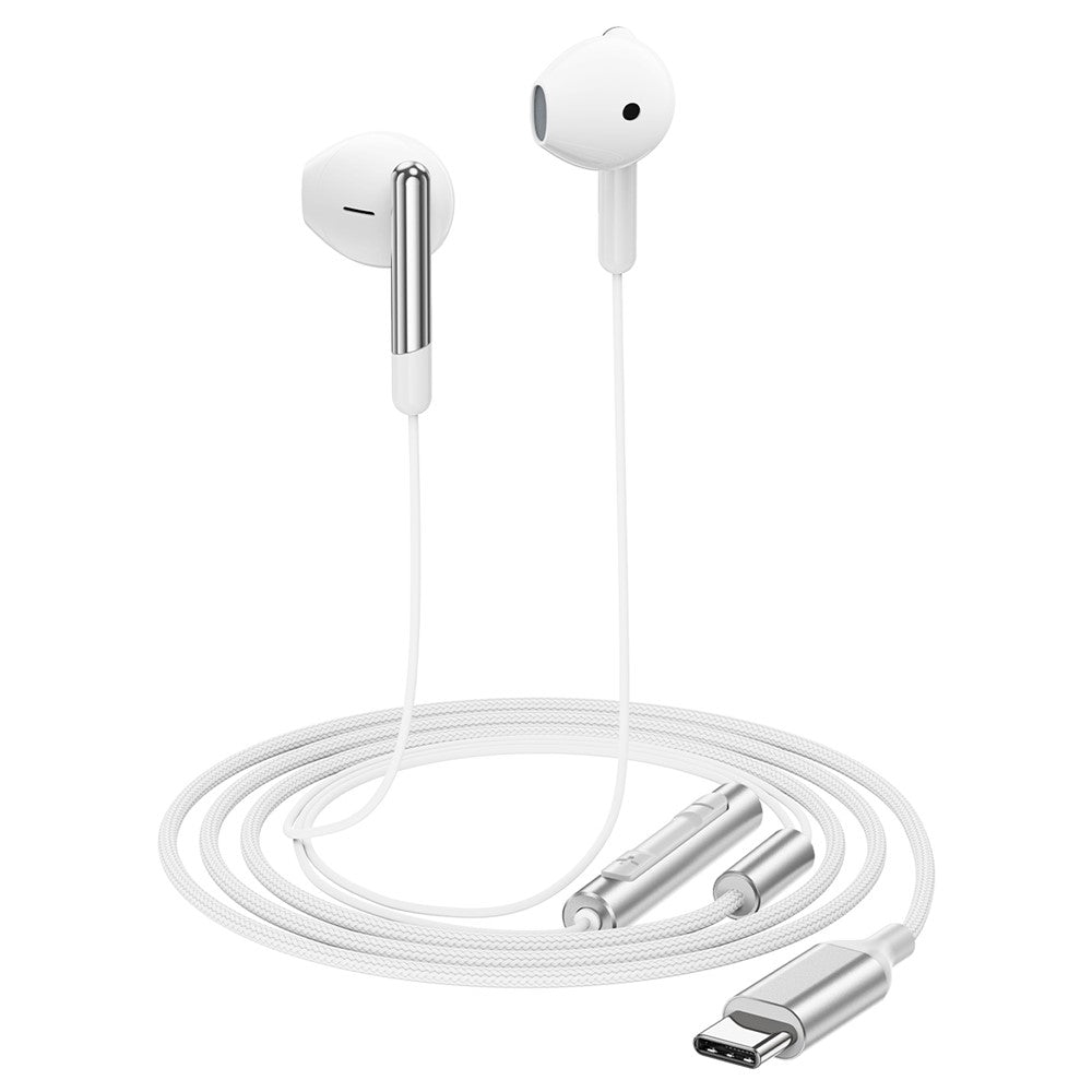 Handsfree USB-C Acefast L3, Бял