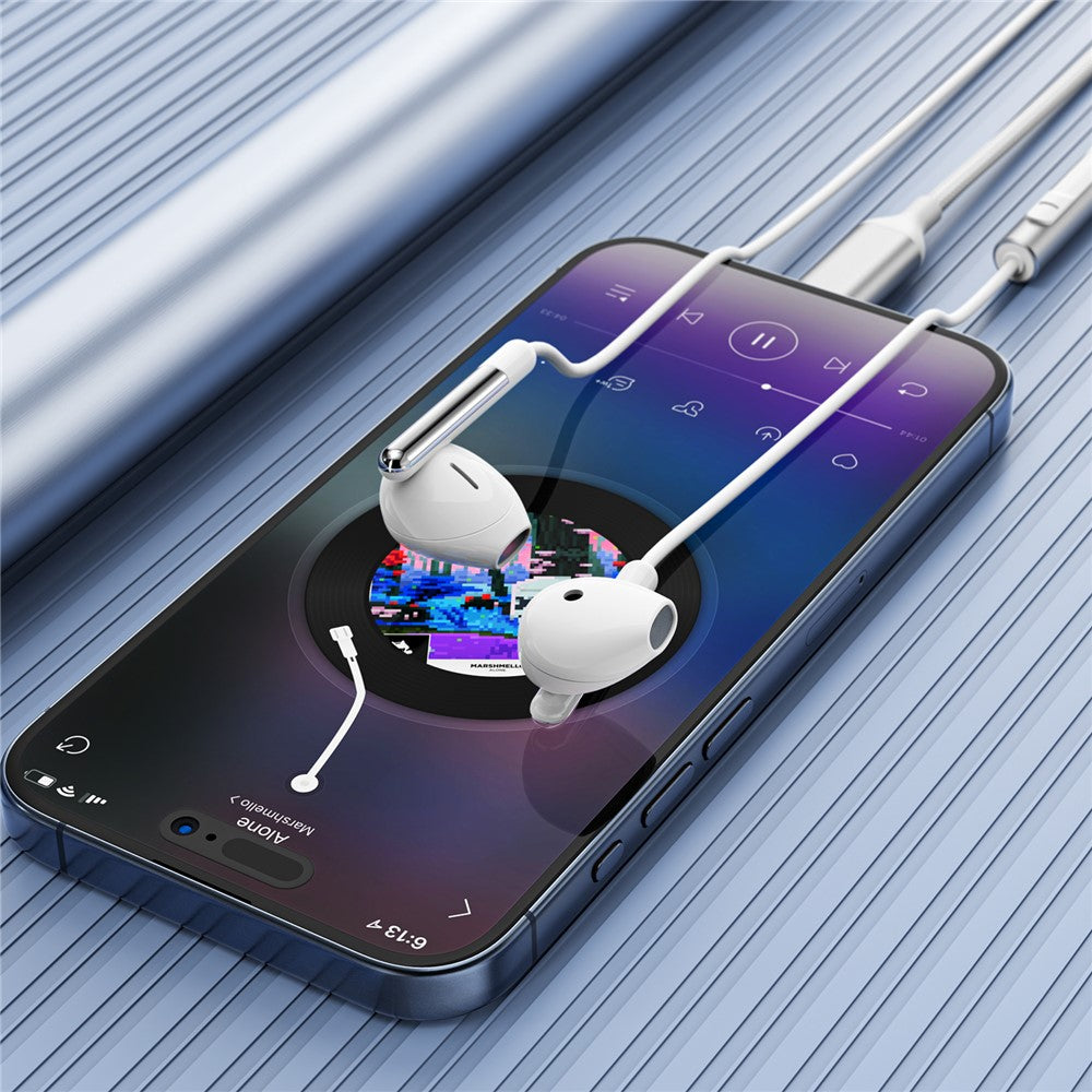 Handsfree USB-C Acefast L3, Бял