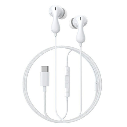Handsfree USB-C Baseus Encok CZ20, Бял A00171400213-00