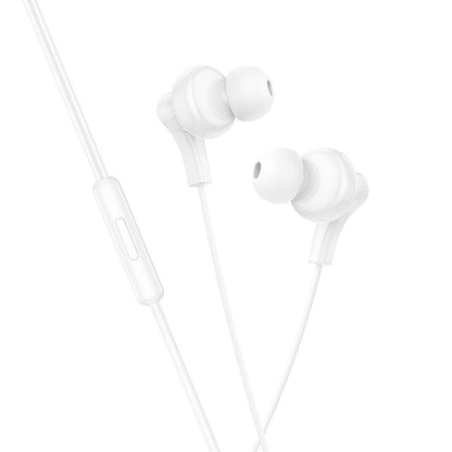 Handsfree USB-C HOCO M114, Бял