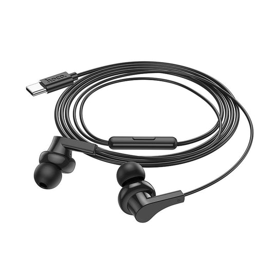 Handsfree USB-C HOCO M114, черен
