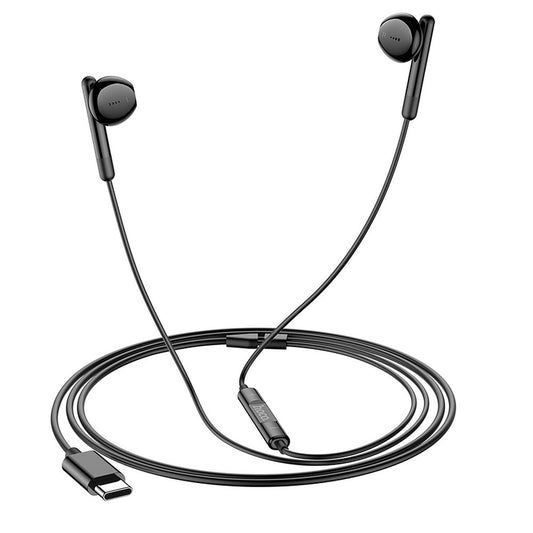 Handsfree USB-C HOCO M93, Черен