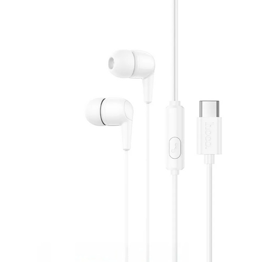 Слушалки с USB-C HOCO M97, бели